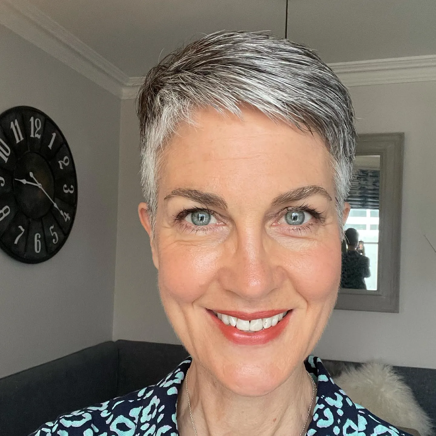 Sleek Silver Pixie