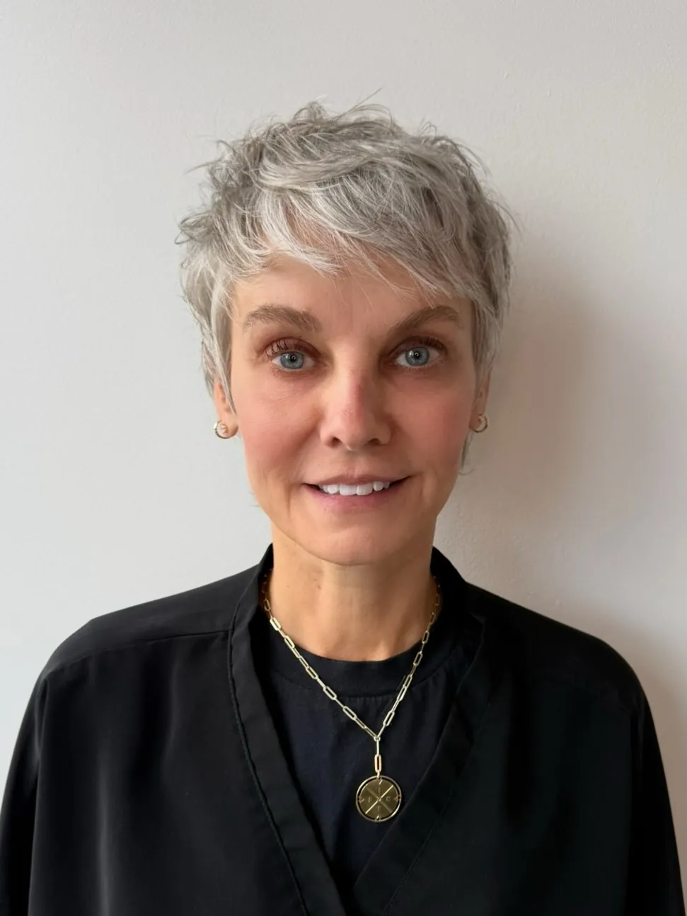 Piecey Gray Pixie