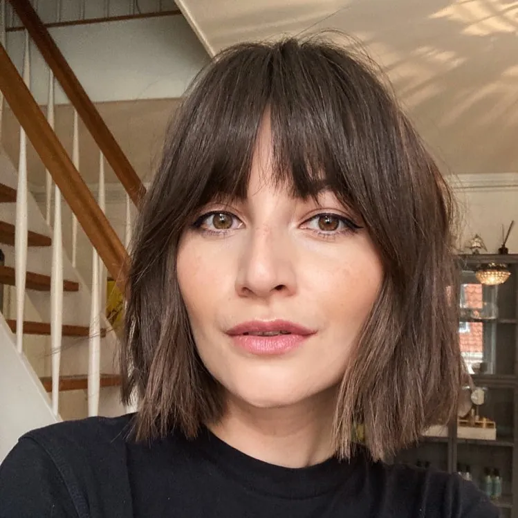 Short Hair With Curtain Bangs: 20 Fresh Ideas