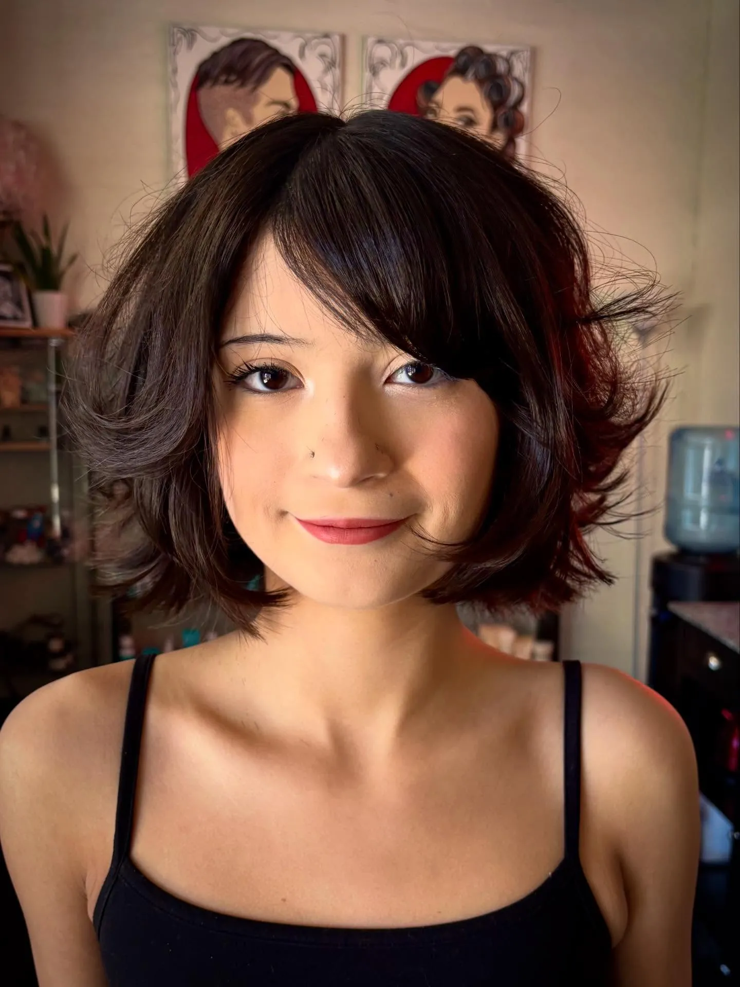 Sleek Side Part Cut