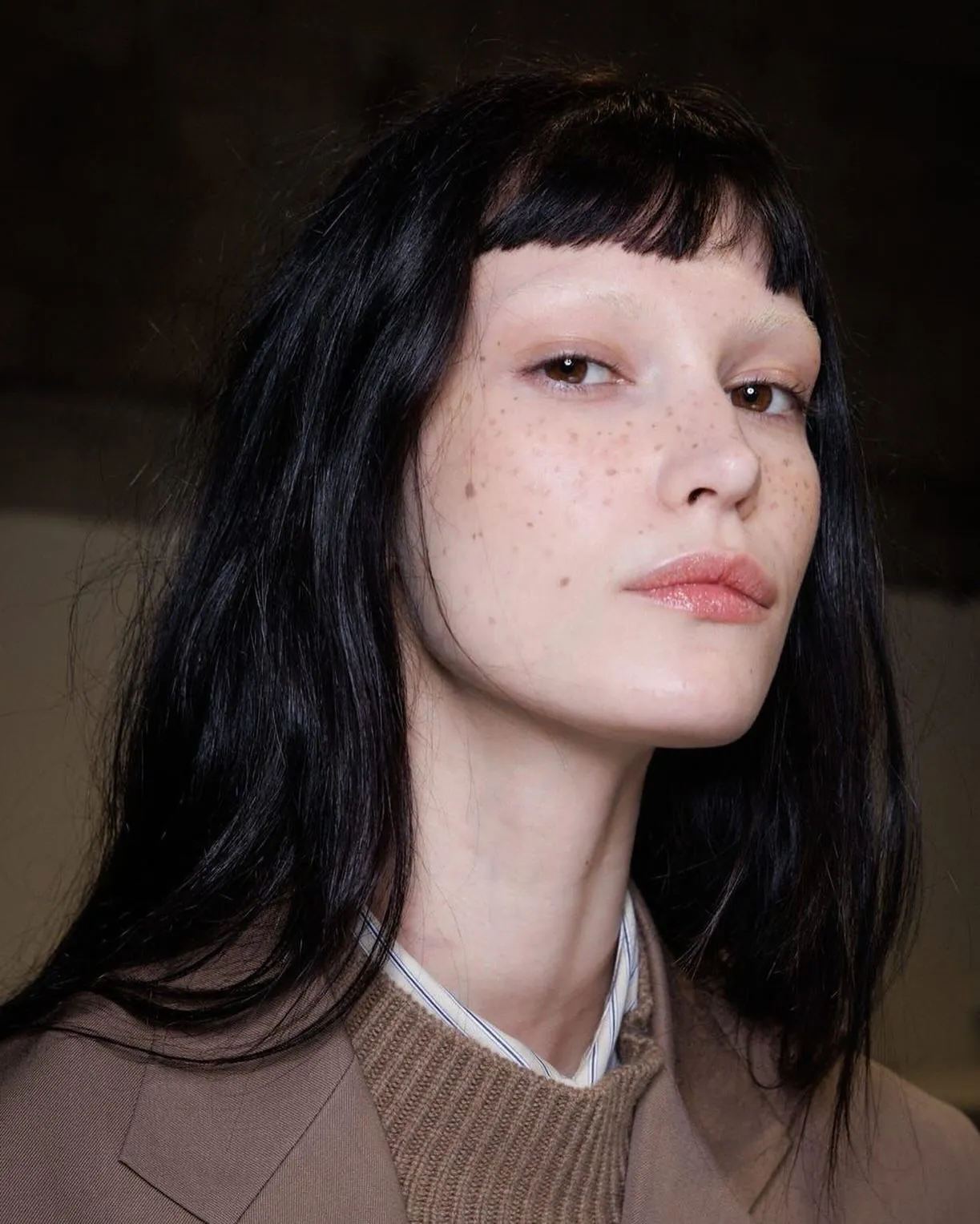 Feathered Side Bangs