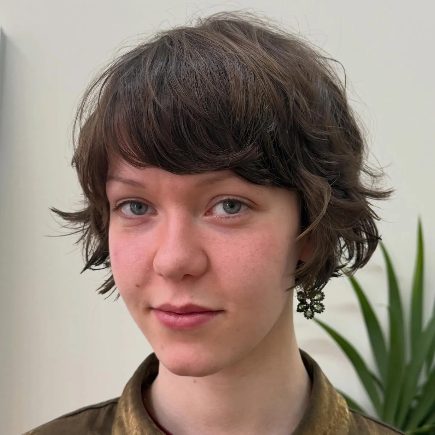 Tousled Side Fringe