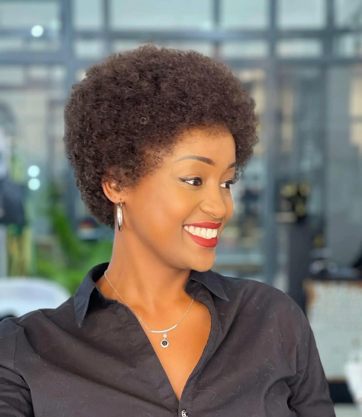 classic natural pixie