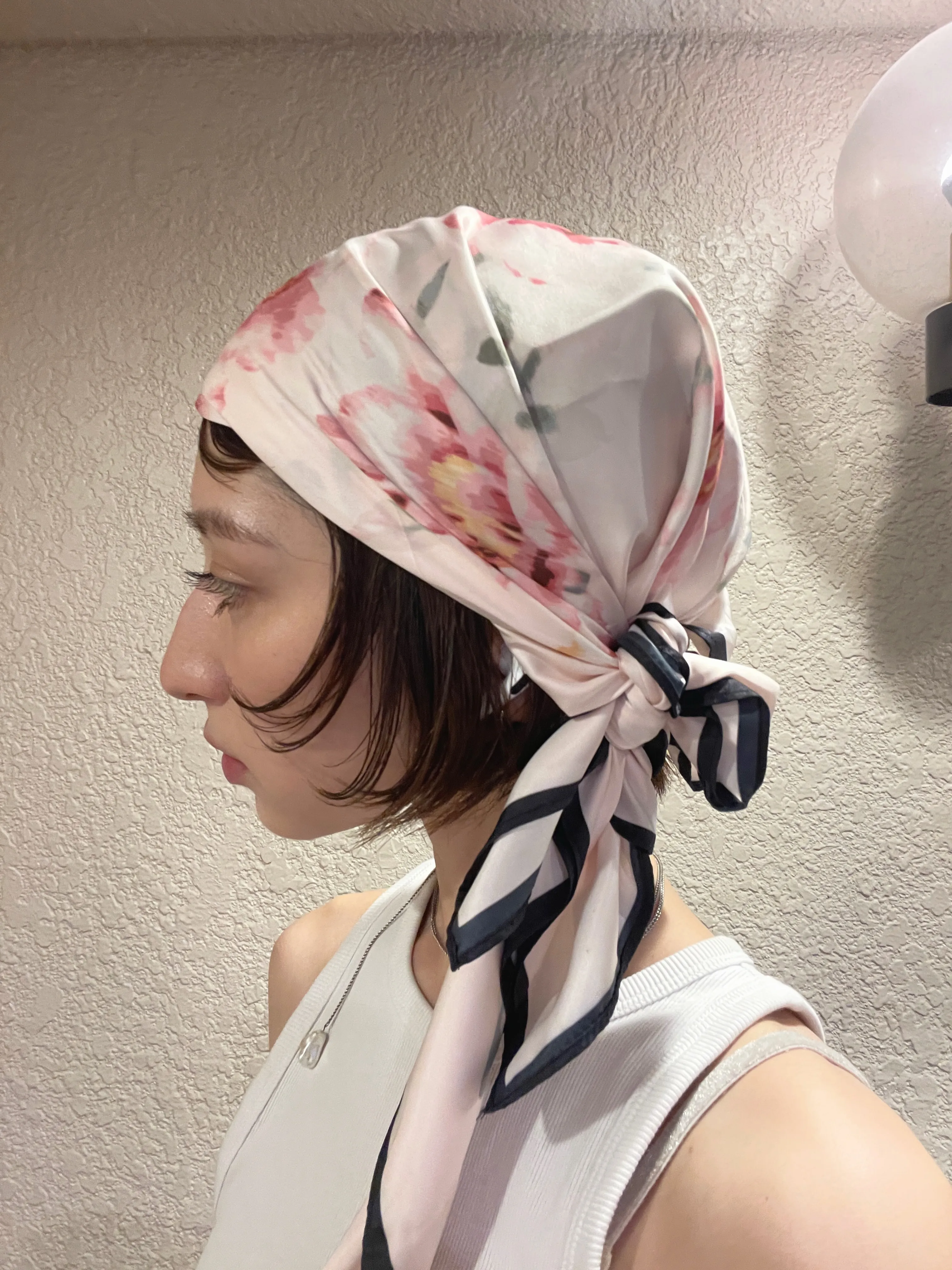 Satin Headscarf Bob