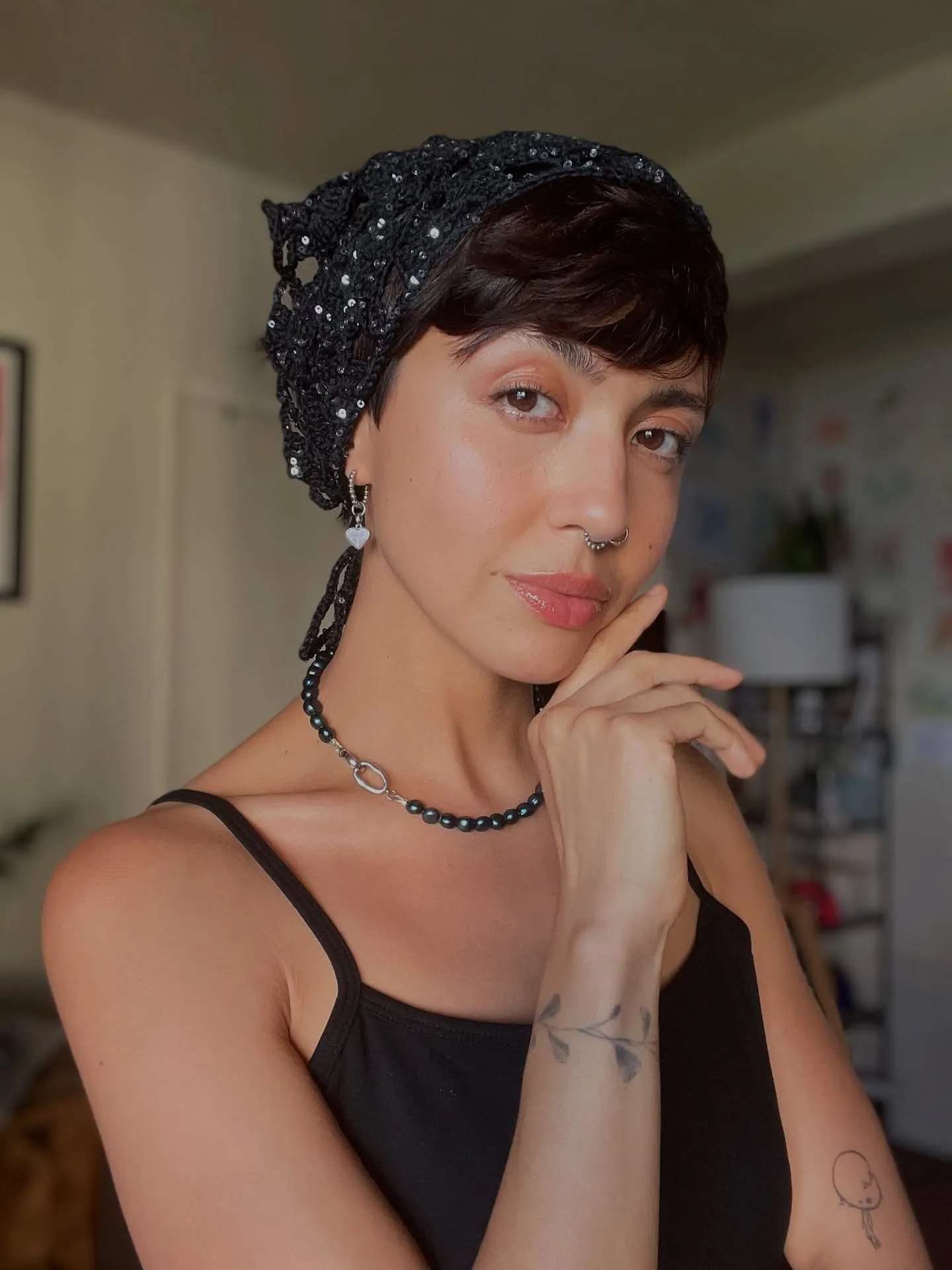 Black Bandana Pixie