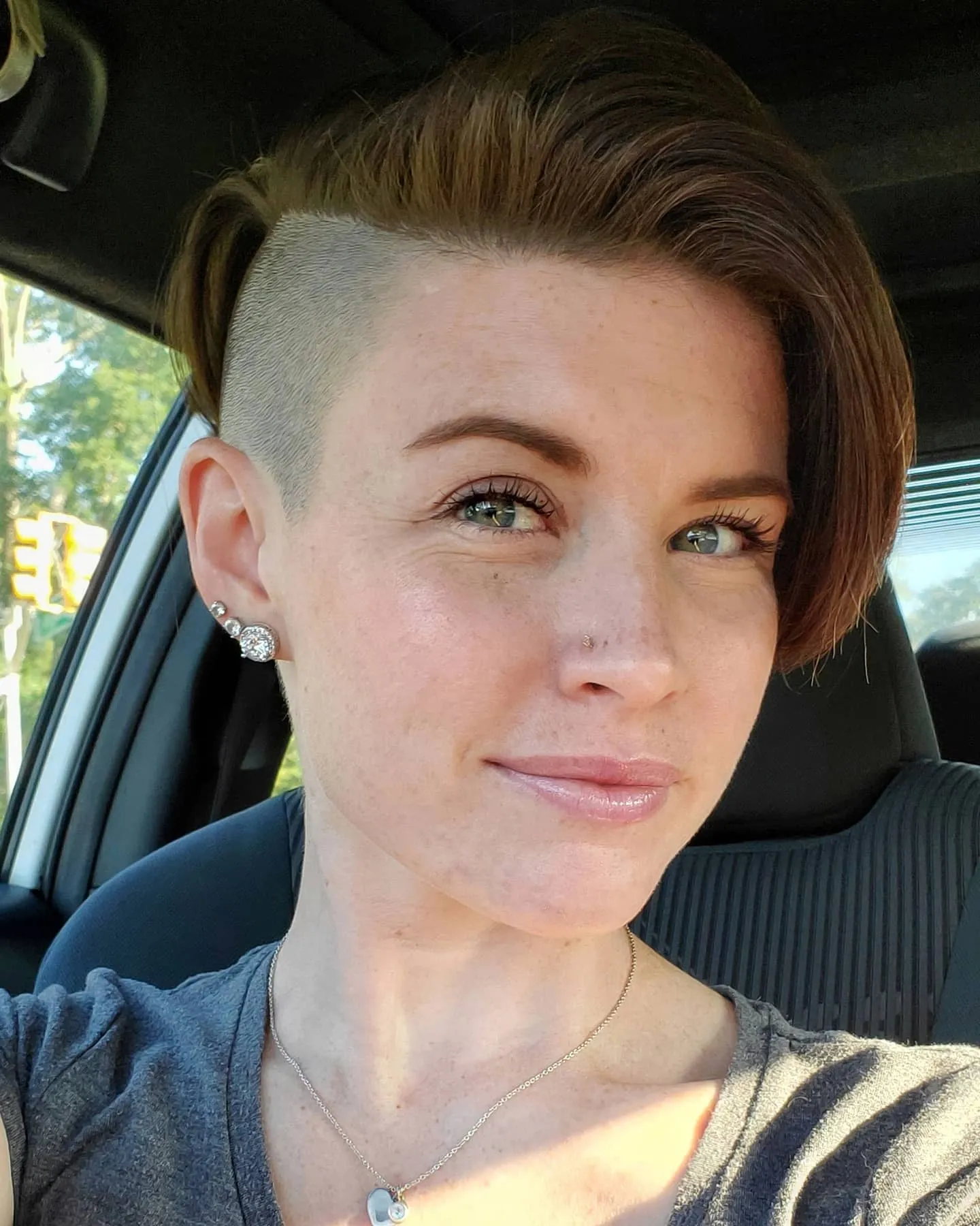 long top undercut short hairstyle