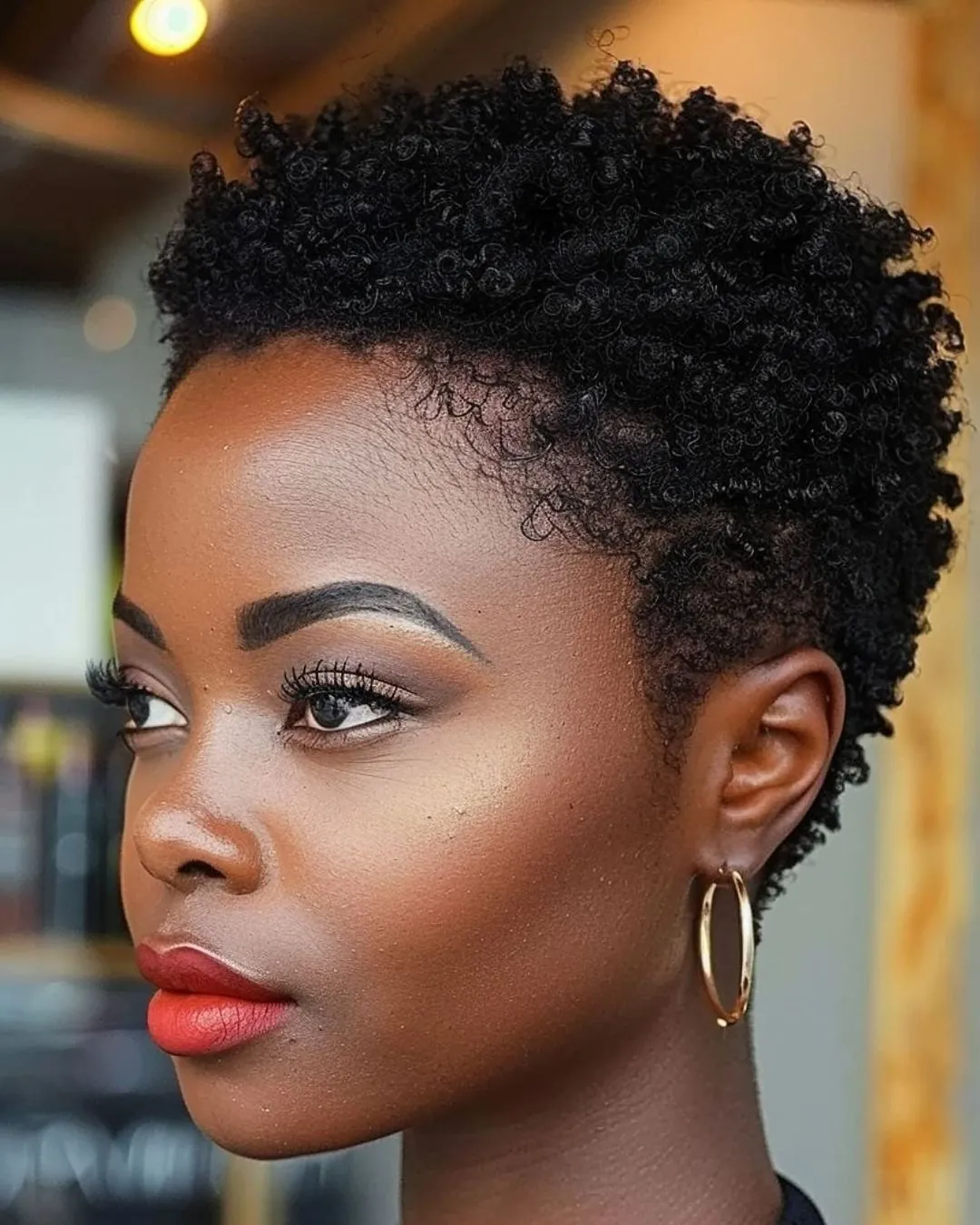Textured taper with fuller coils on top