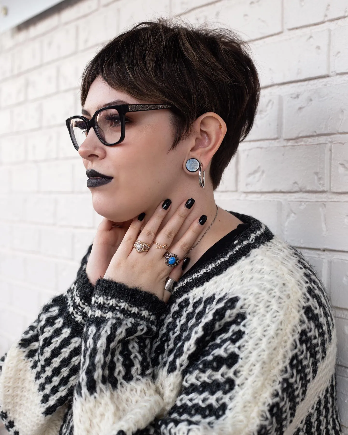 Undercut Fringe Pixie