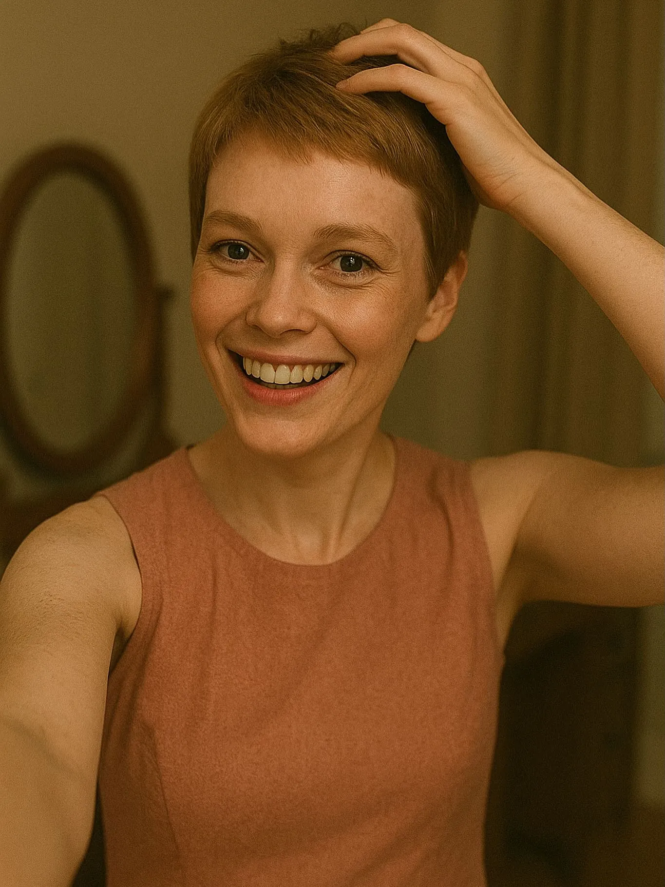 Close-Cropped Pixie