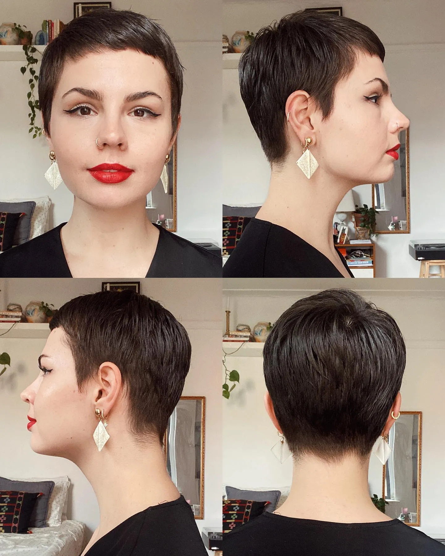 Neat Tapered Pixie