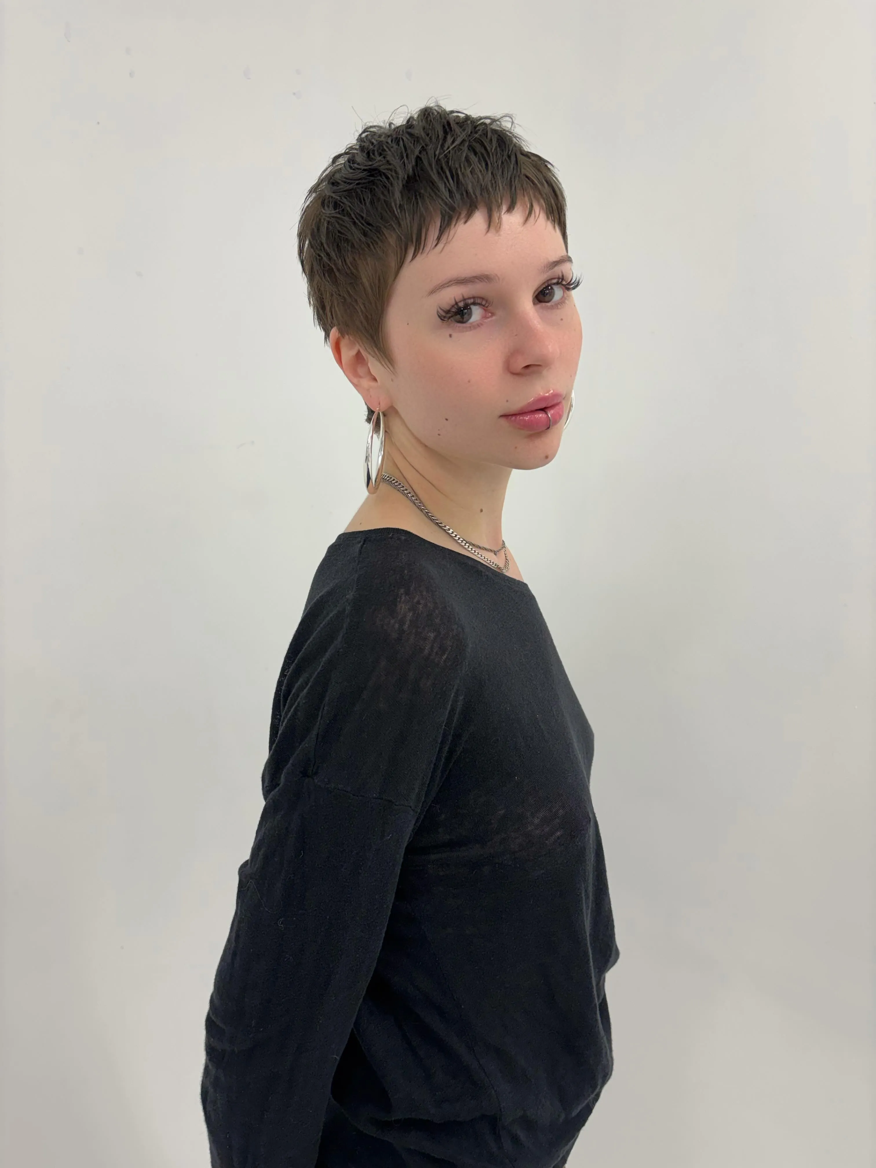 Feathered Short Pixie