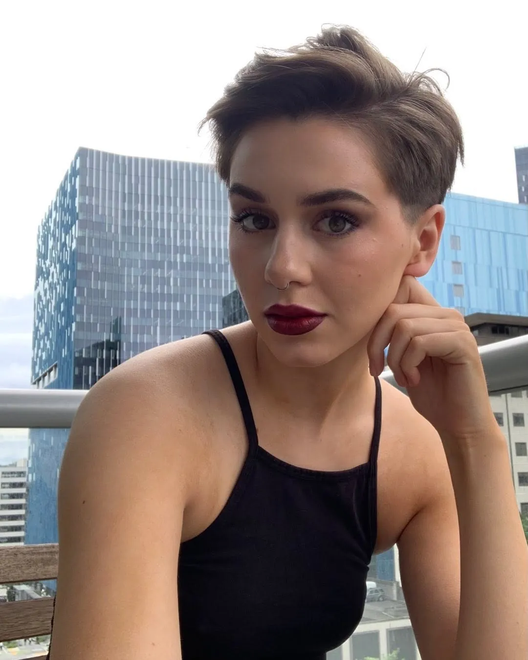 Side-Swept Pixie