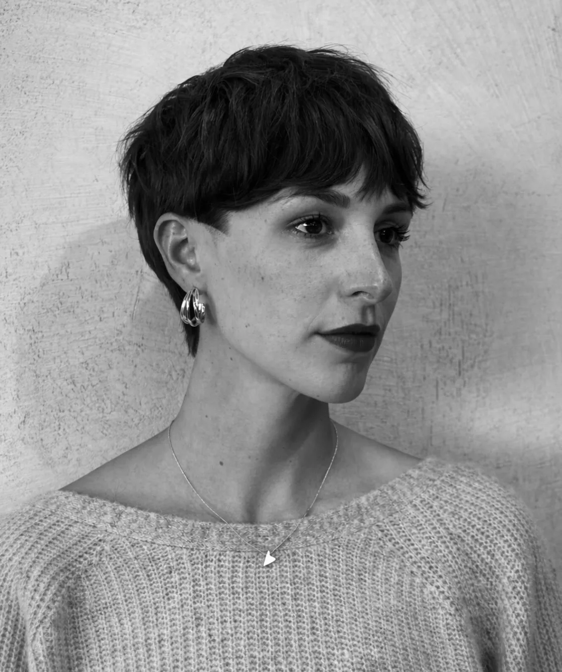 Rounded Pixie Fringe