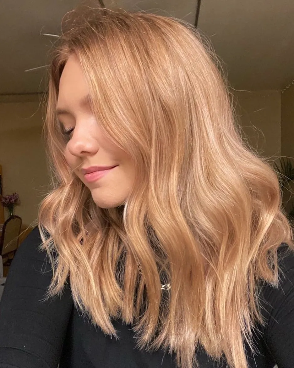 Soft Strawberry Lob