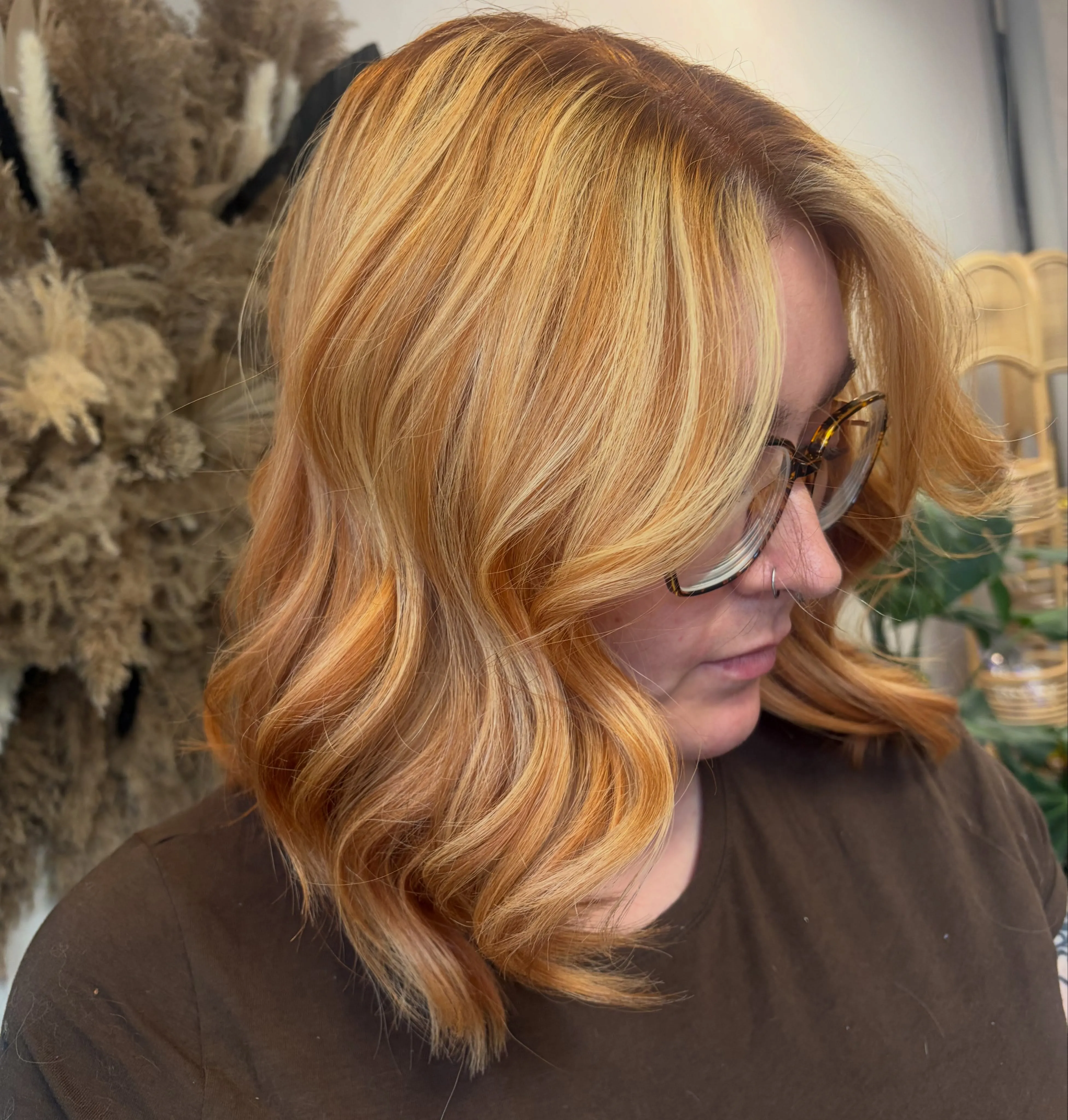 Golden Strawberry Lob