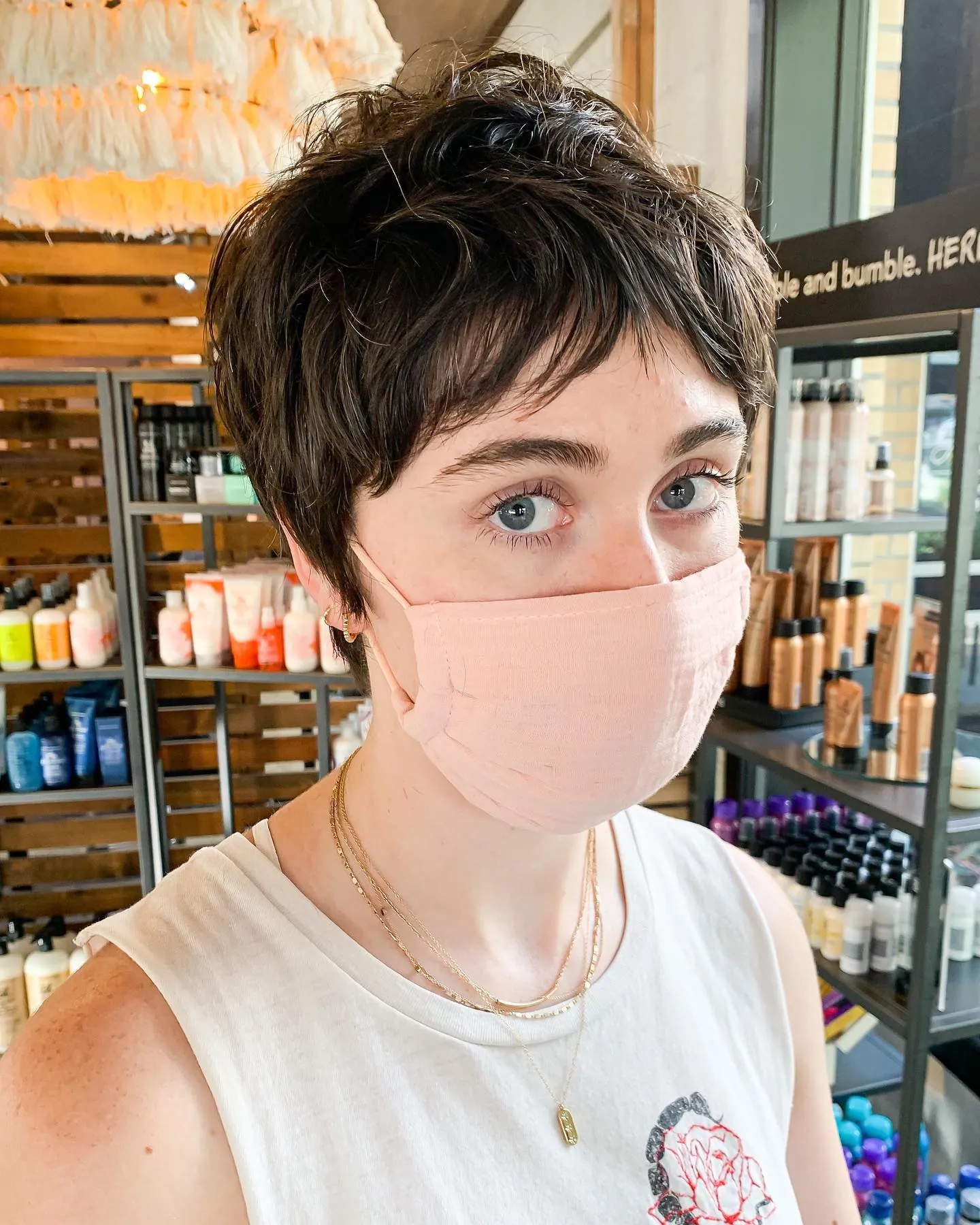 bold textured pixie