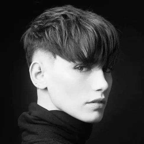 Modern Crop hairstyle