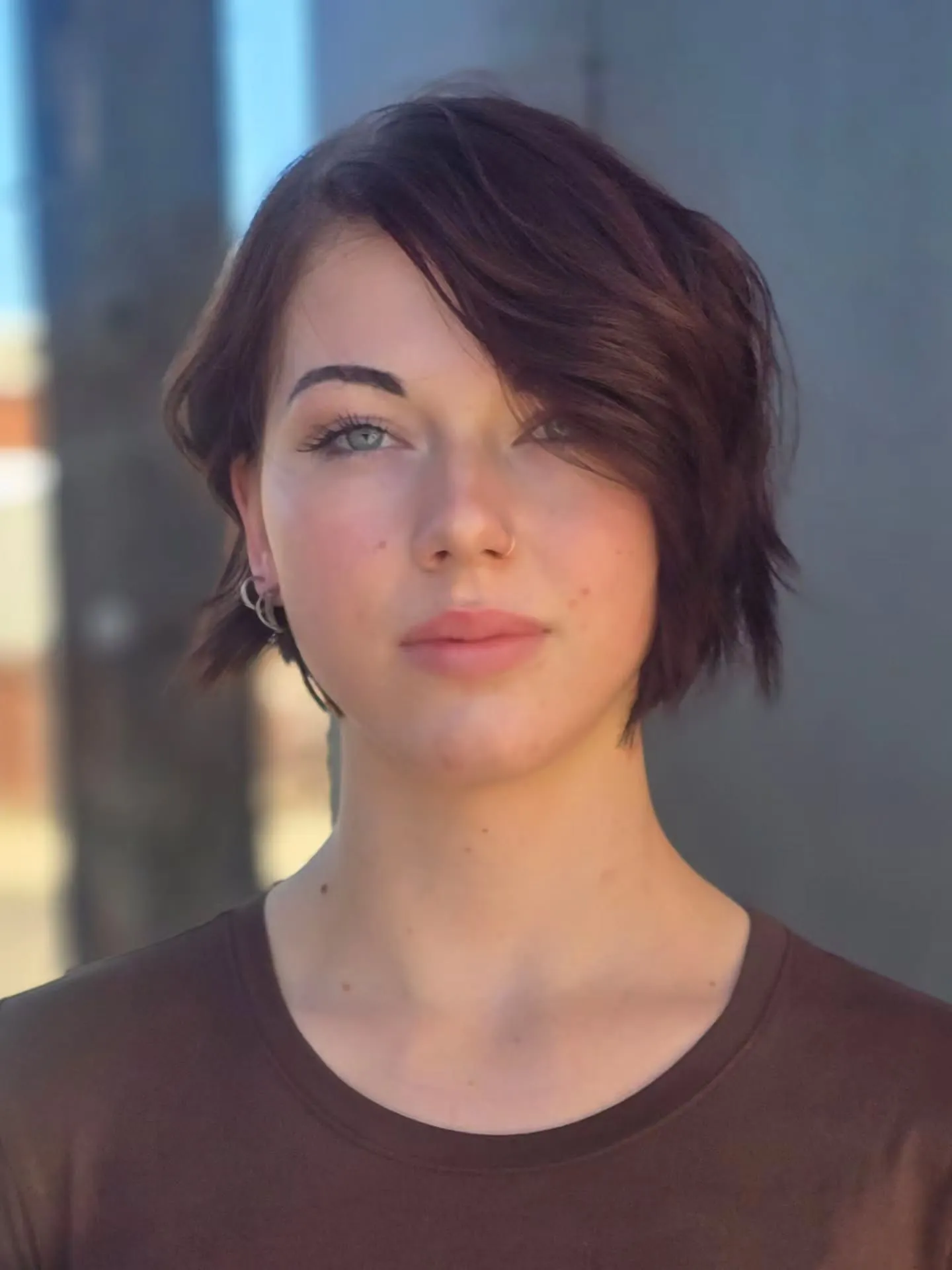 Short Shag hairstyle