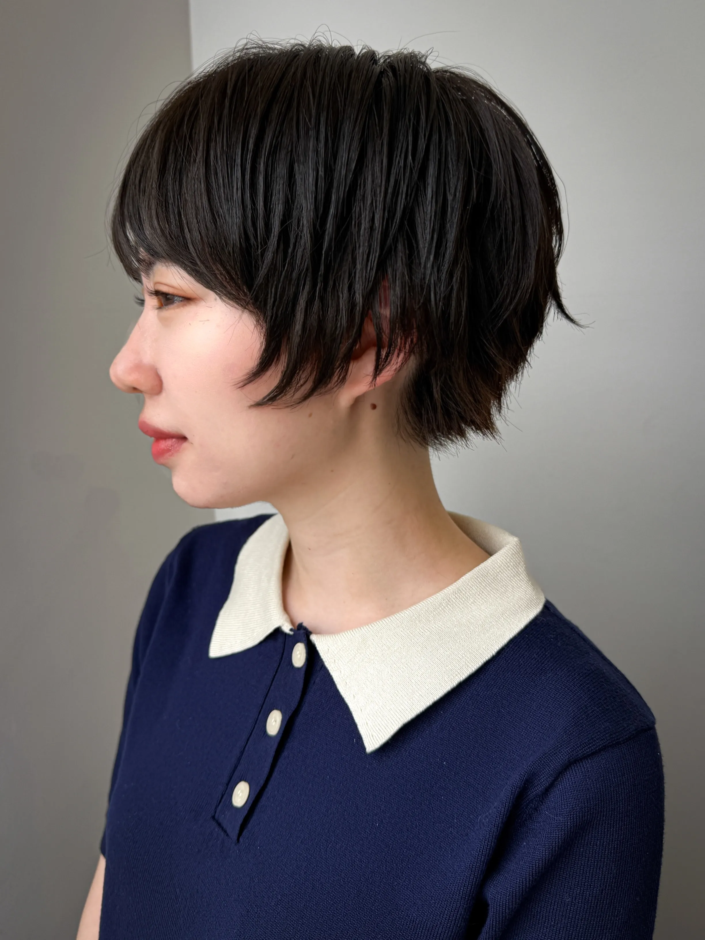 Layered Crop hairstyle