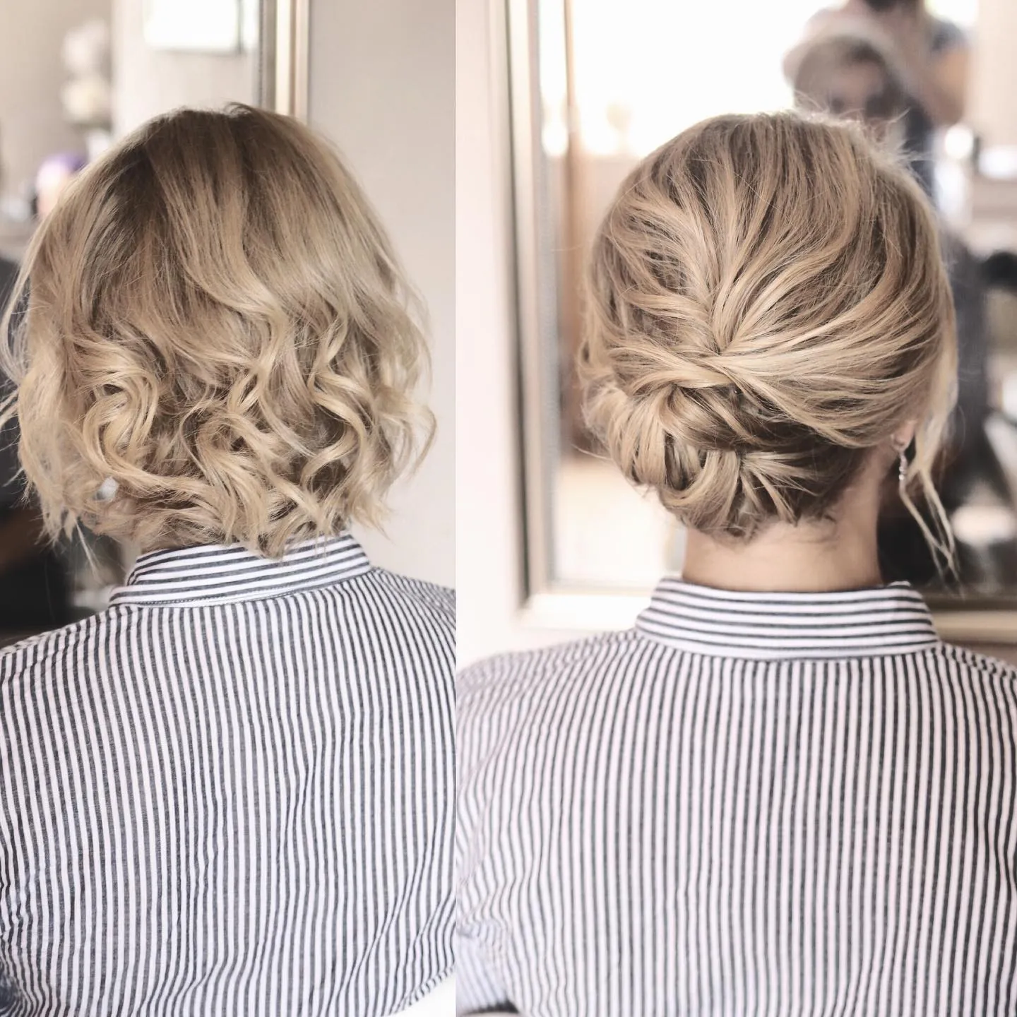 Braided Bob Updo