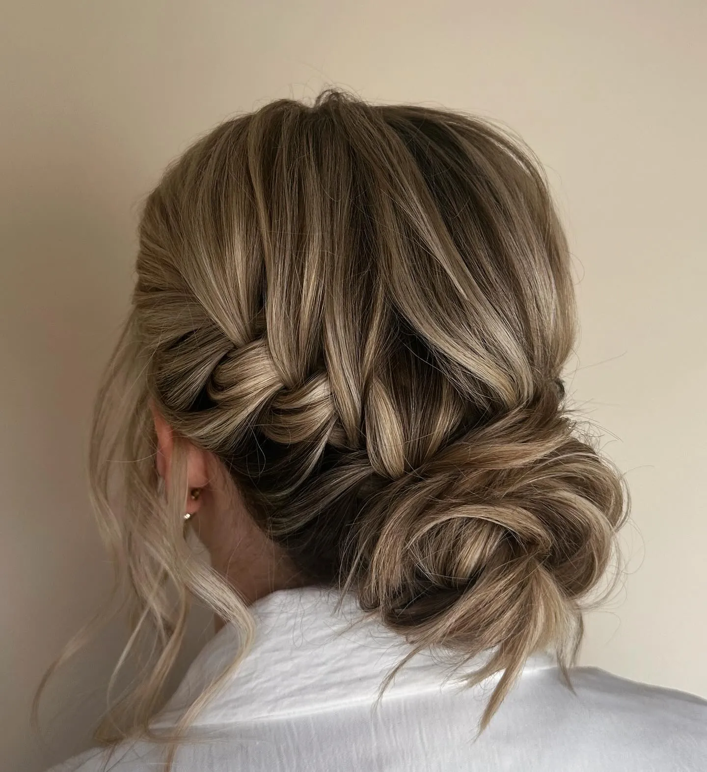 Braided Low Bun