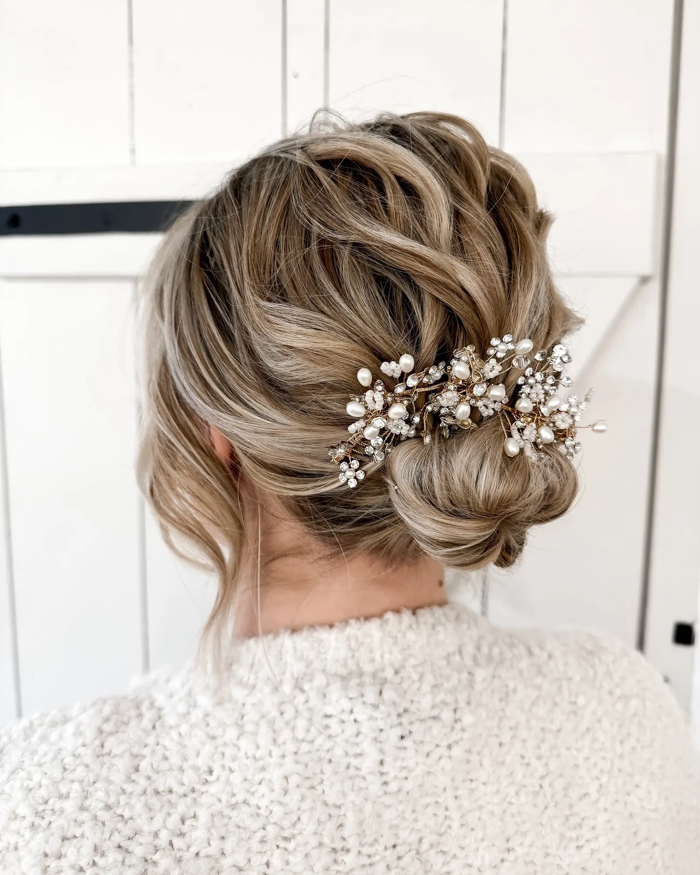 Pearl Low Bun
