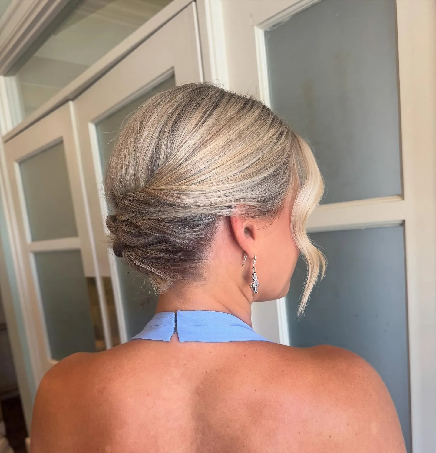 Side-Twisted Bun