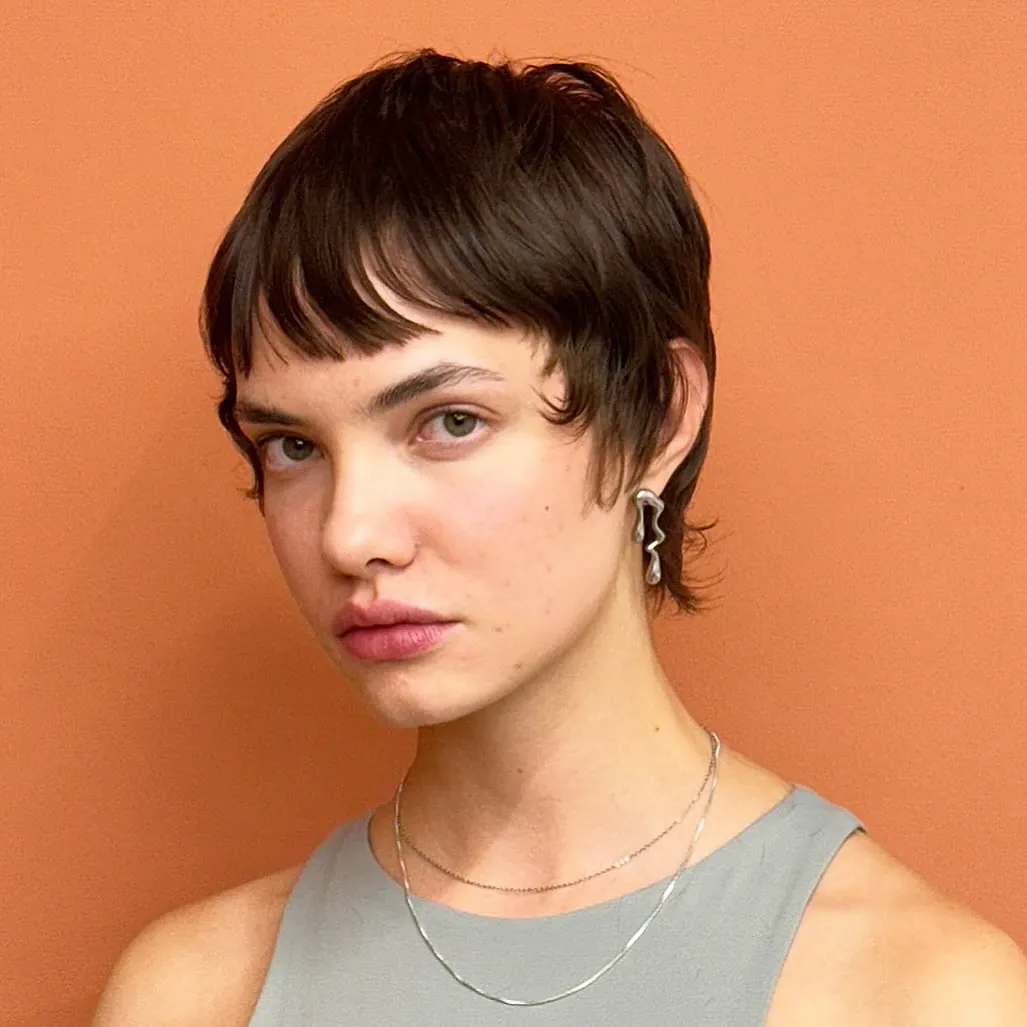 Modern Pixie hairstyle