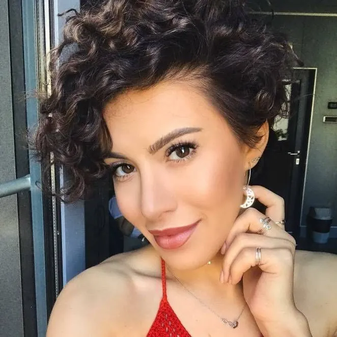 Textured Pixie hairstyle