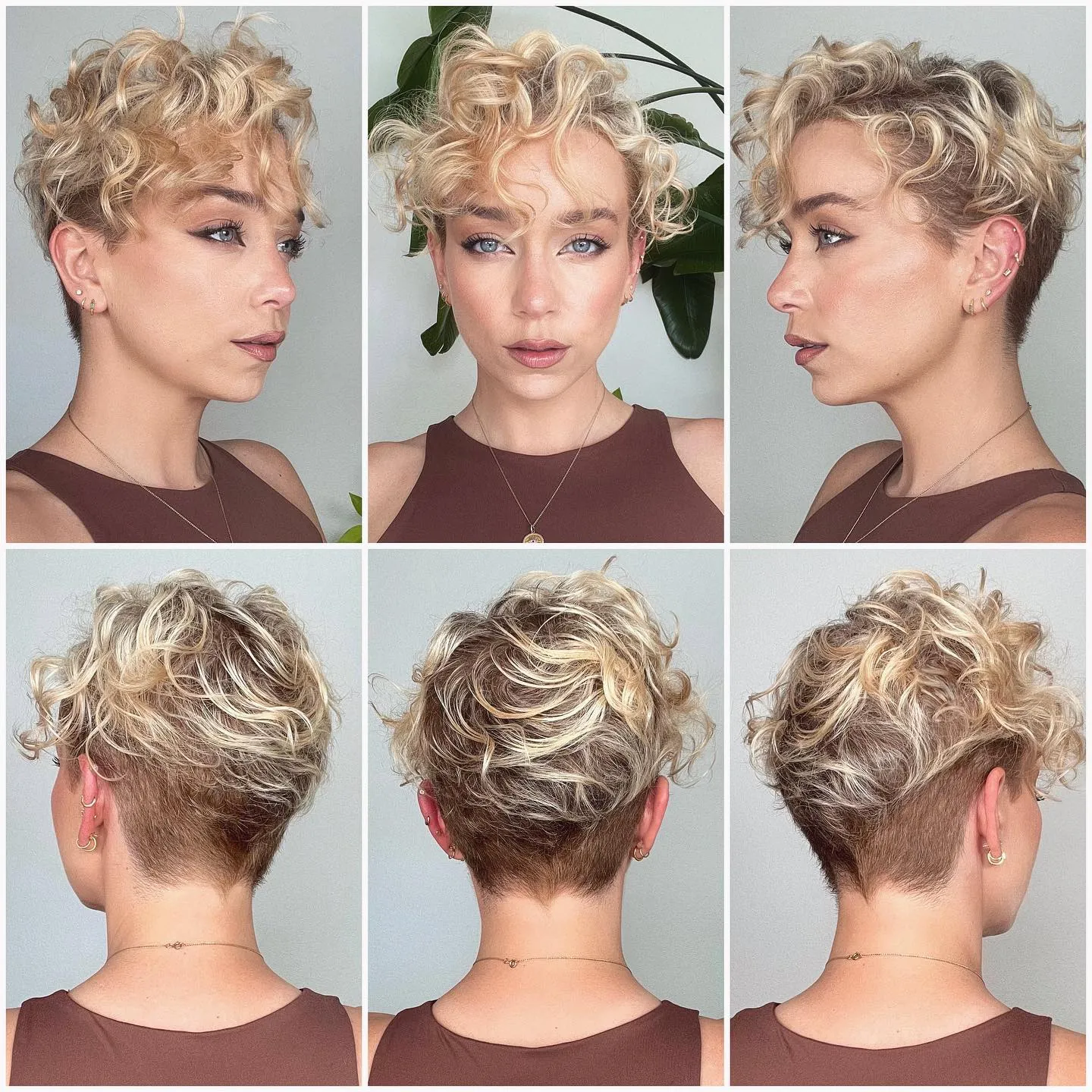 Layered Pixie hairstyle