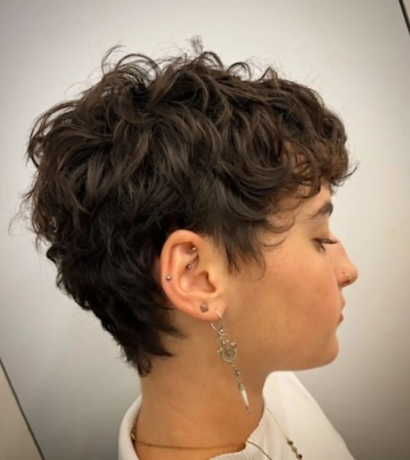 Curly Texture hairstyle