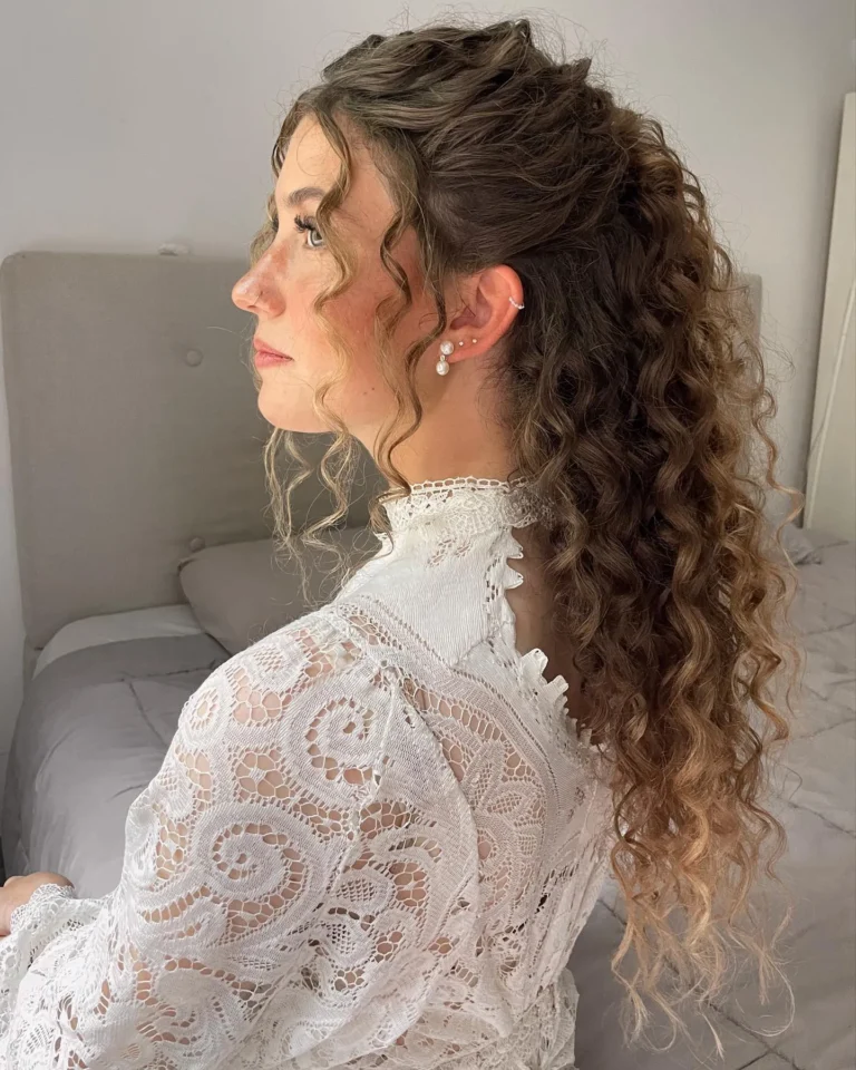 Wedding Guest Hairstyles for Curly Hair: 18 Elegant Ideas