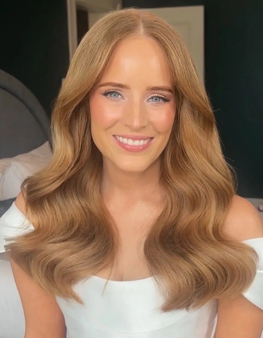 Textured Bridal Ponytail