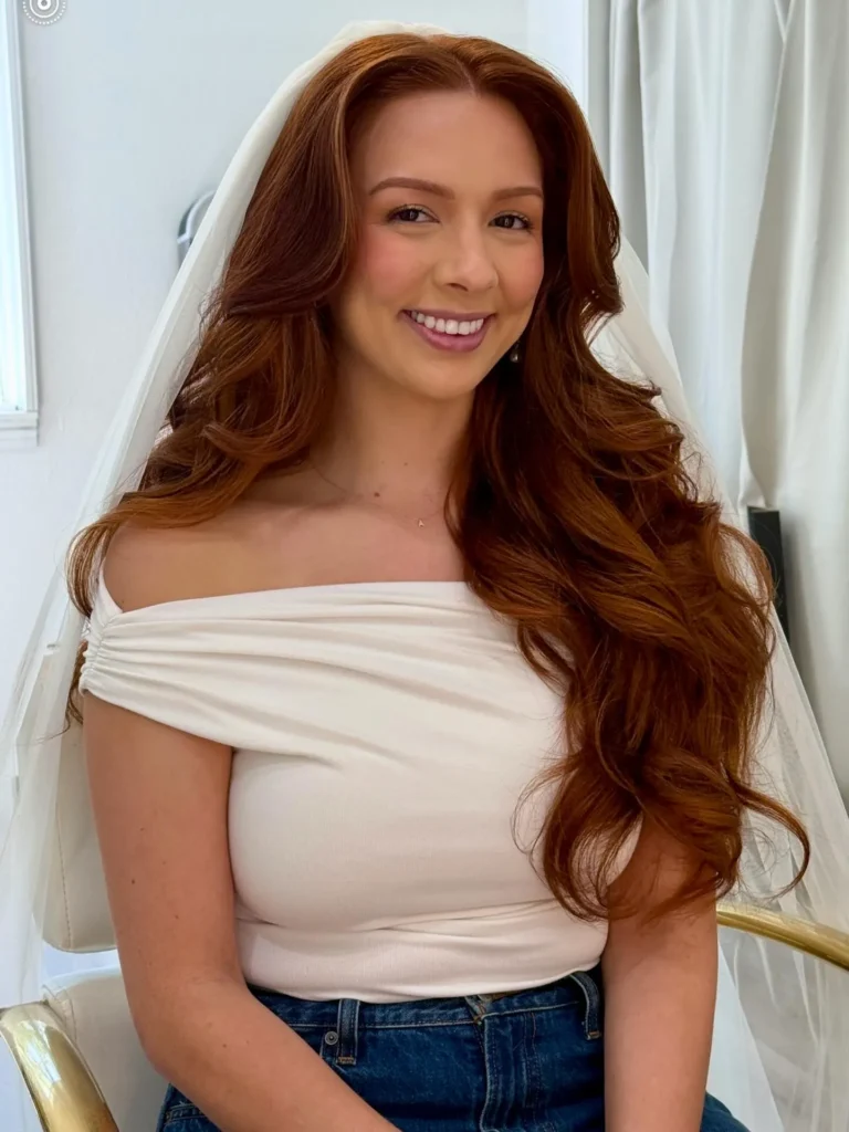Wedding Hairstyles for Wavy Hair: 24 Timeless Ideas