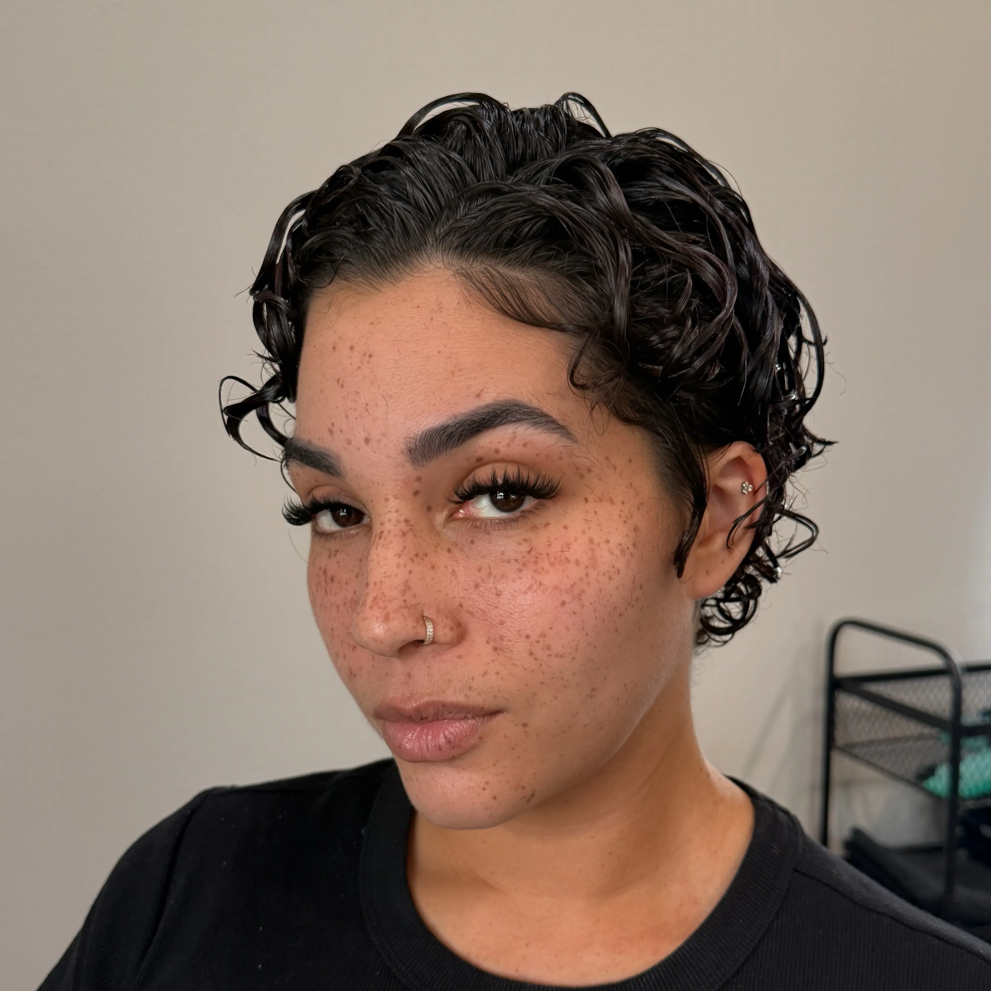 wet-look-pixie-hairstyles
