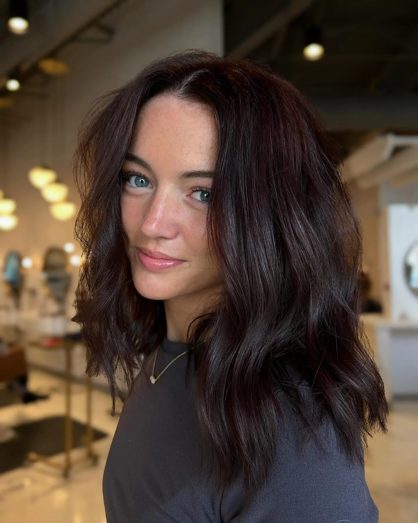 Soft Red-Violet Waves
