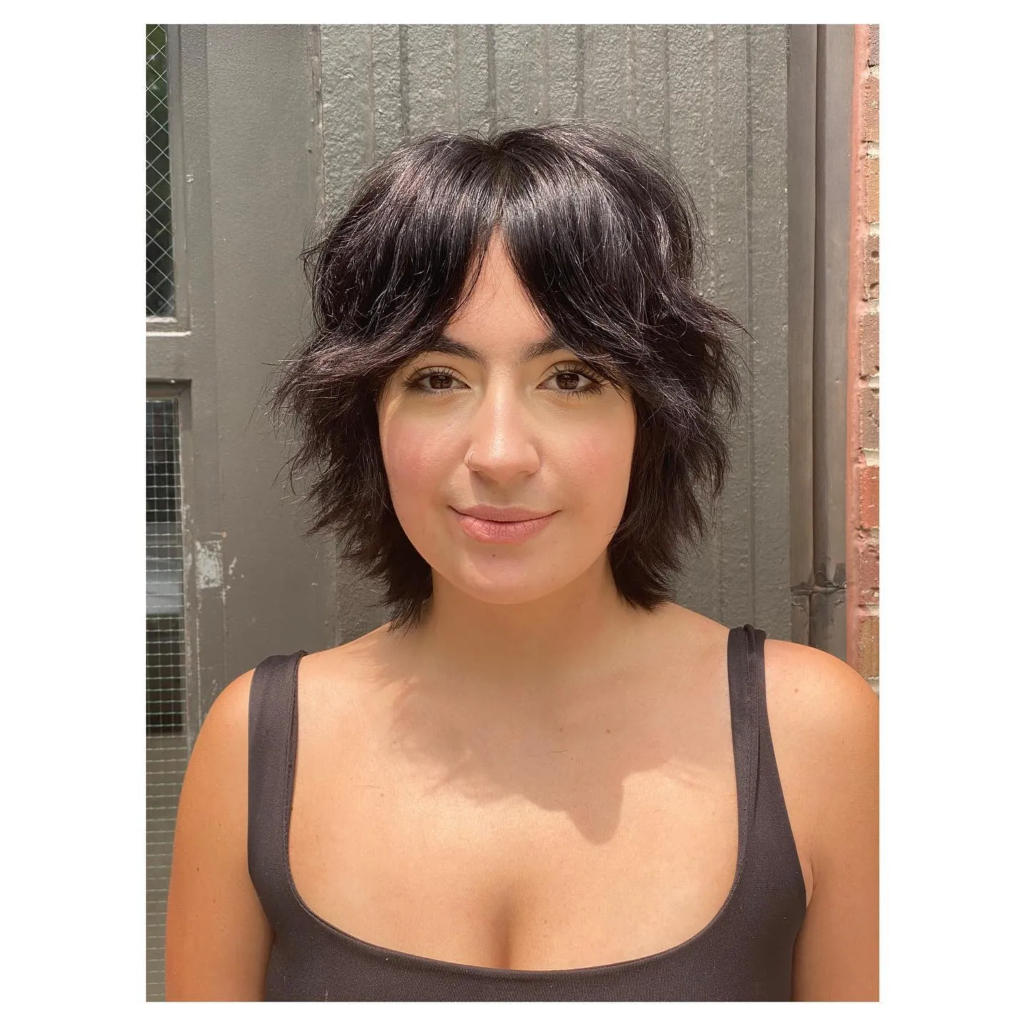flipped shag bob Y2K hairstyle